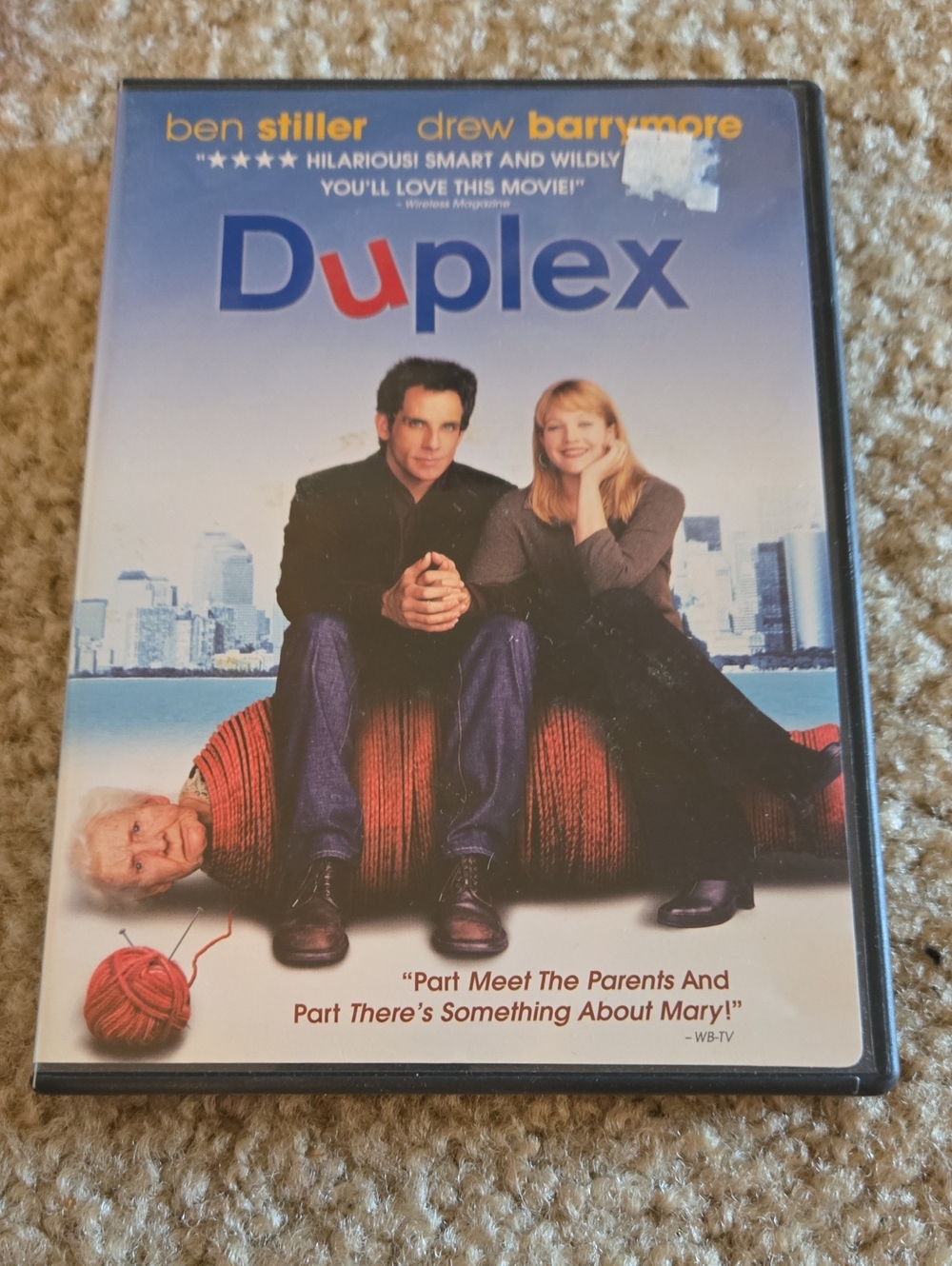 ALL DVDS$3 WITH BUNDLE🤑Duplex (Ben Stiller, Drew Barrymore) - DVD